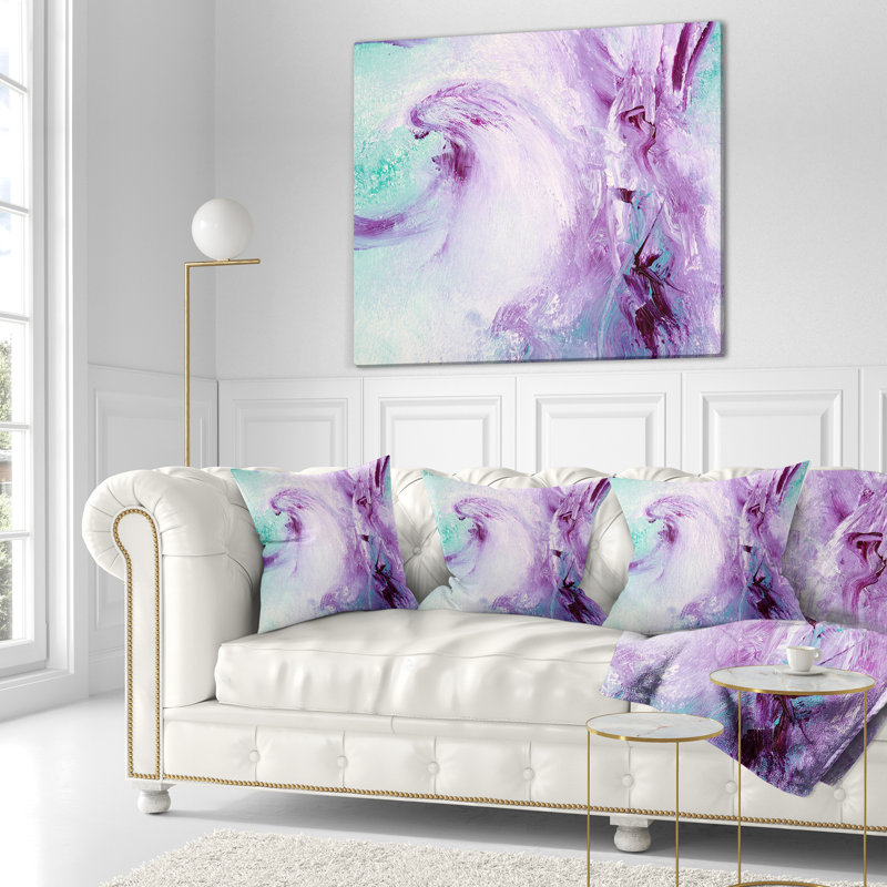 Deep Colors - Abstract Printed Pillow