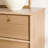 Yarber Groove 3 Drawer Solid Wood Chest-1539599701