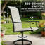 Ensemble de 2 chaises d'extérieur, chaises pivotantes-2001336568