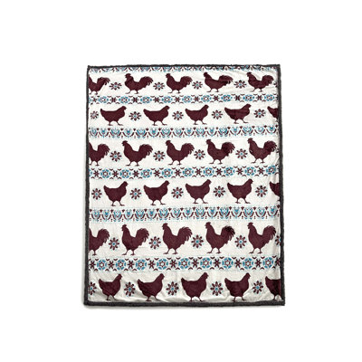 Jeté en sherpa Happy Homestead Silk Touch, style maison de campagne, jeté doux et confortable, 60 x 80 po