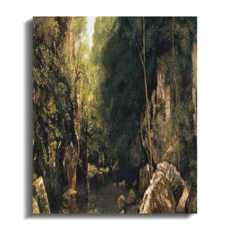 Goolsby 1 Piece Wrapped Canvas Wall Art Set, 20x30