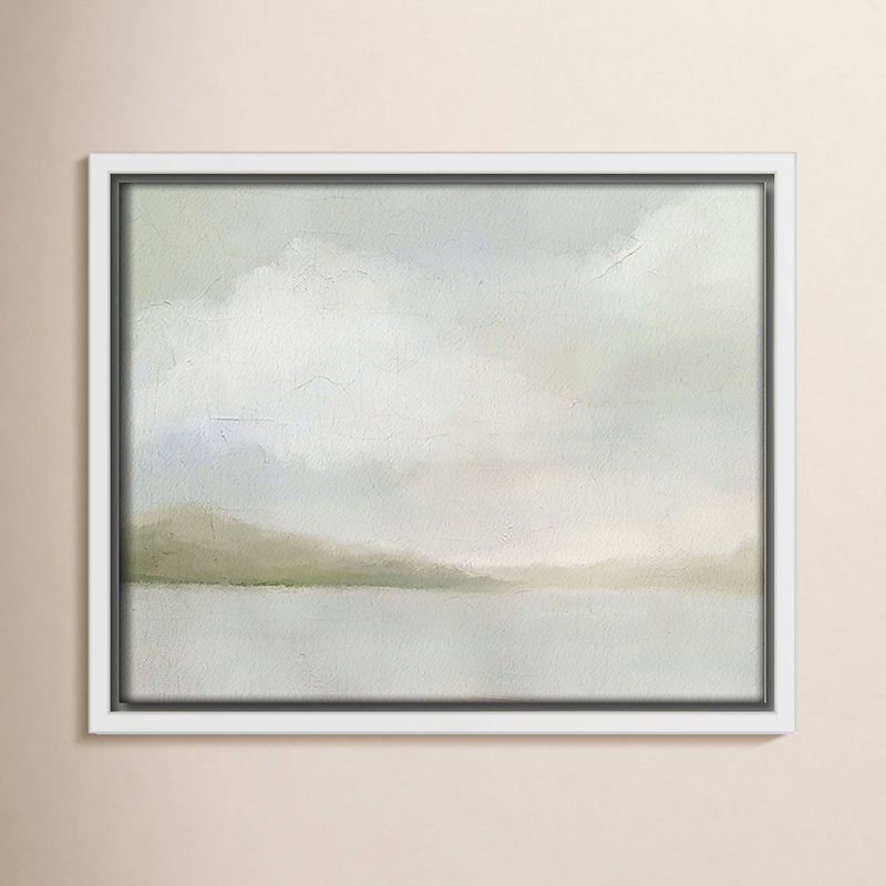 Queensland " A Tranquil Morning ", 9.5" H x 11.5" W, White