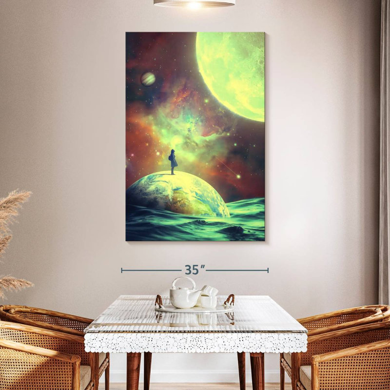 Kelan Moon Shine, 51" H x 34" W