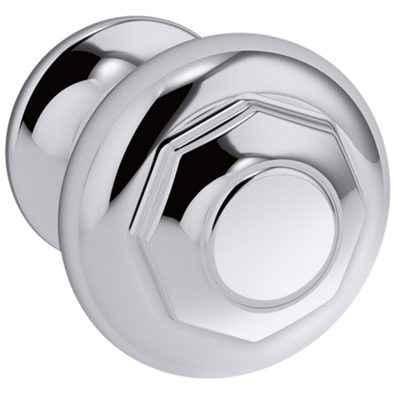 Artifacts® 1" Diameter Mushroom Knob, Polished Chrome