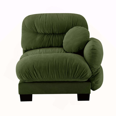 Flora Sofa RSF Chenille -Green