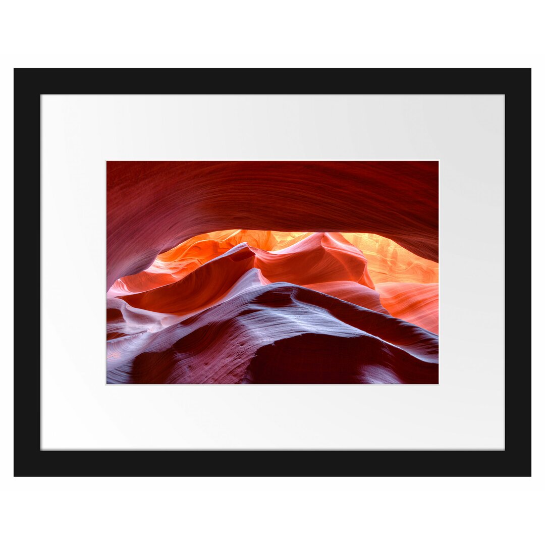 Gerahmtes Poster Antelope Canyon Arizona