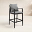 Tabouret de comptoir et de bar avec coussin Gerri-66603316