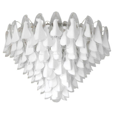 Murana 21 - Light Brass Tiered Chandelier