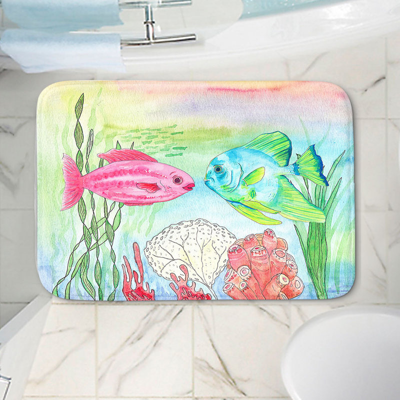 Tapis pour salle de bain Catherine Holcombe, H 1 po x l 34 po x L 21 po
