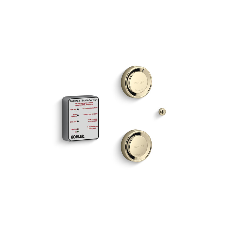 Invigoration Series Dtv+ Tandem Steam Adapter Kit, Gold