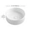 Lavabo vasque rond en céramique Dowell 6004-118230125