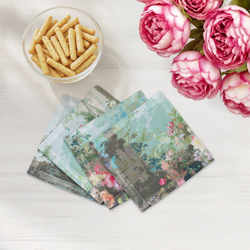 Serviettes de table Jardin Defosse Chantilly