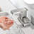 4-Inch Centerset Bathroom Faucet With Pop-Up Drain 3 Hole Waterfall Bathroom Sink Faucets Modern Stainless Steel Double Handle Bathroom Vanity Taps-108890844
