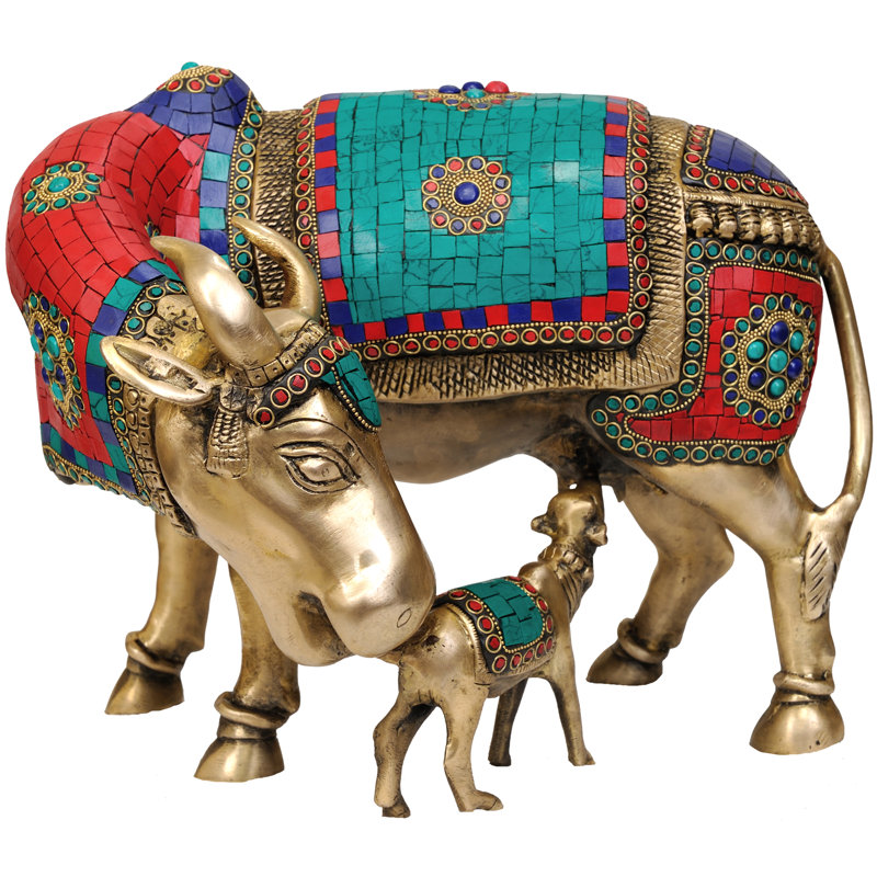 Vache et veau