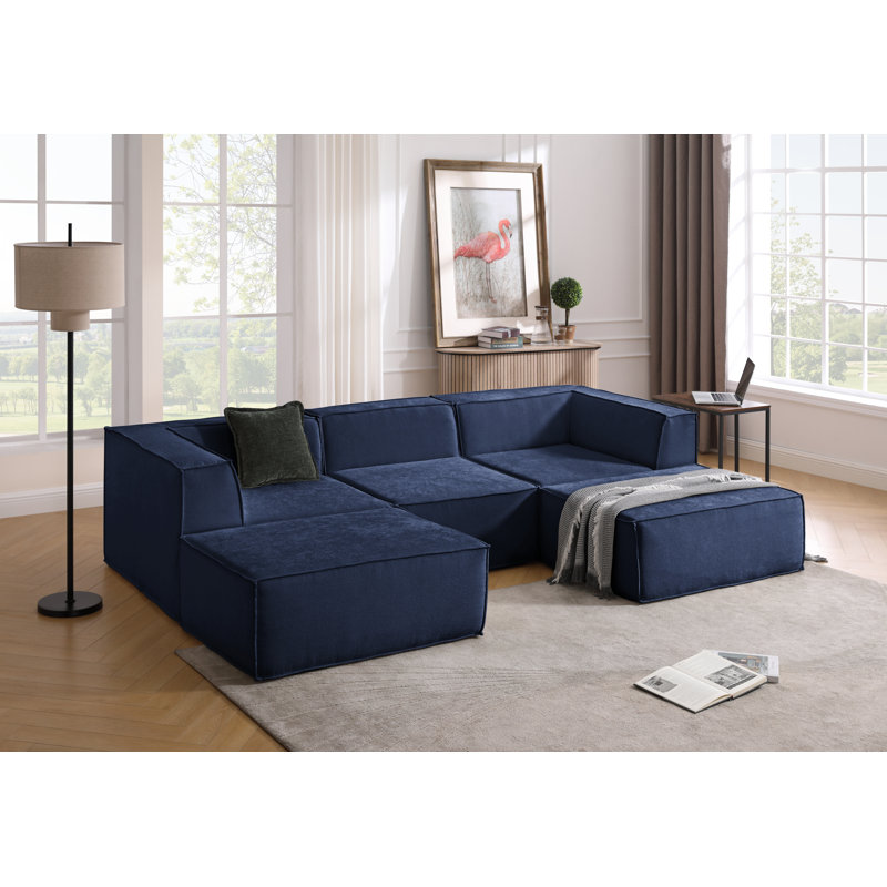 Canapé modulaire Comfy Cloud, Blue