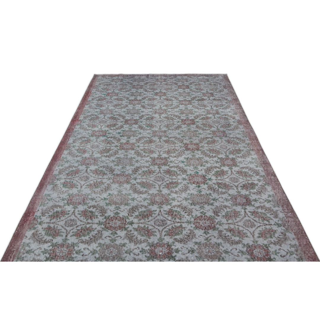 Atina Blue Vintage Wool Handmade Area Rug