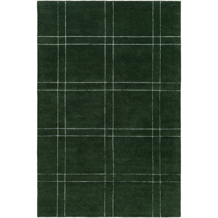 Sioeli Green Hand Tufted Area Rug
