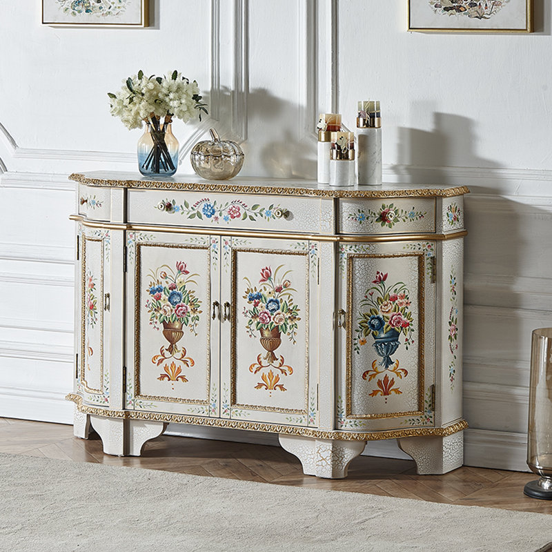 Buffet de luxe peint à la main