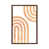 Classic Brown Wood Framed Canvas
