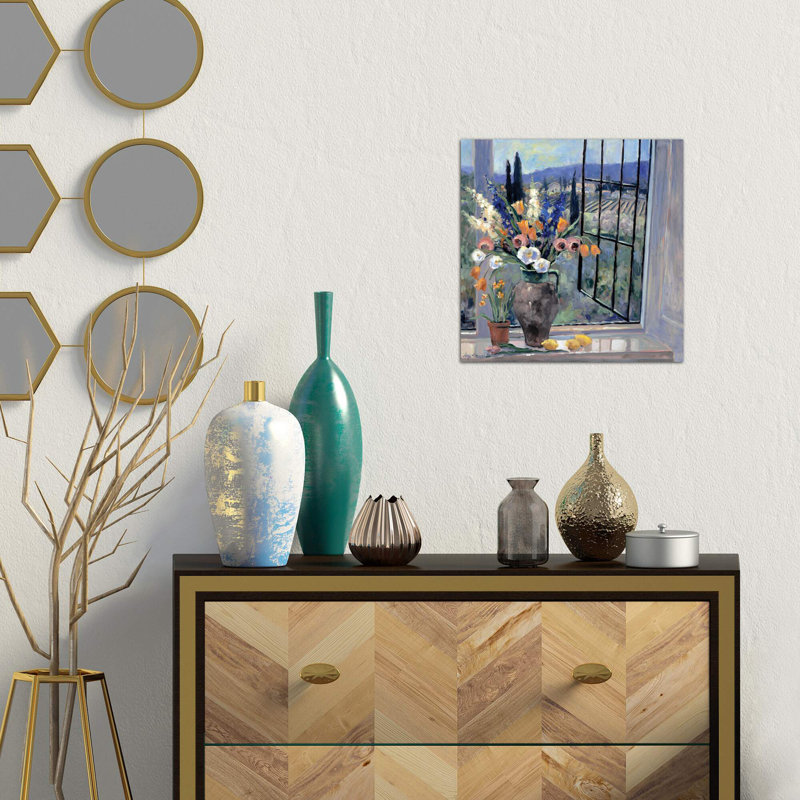 Tuscany Hillside II by Allayn Stevens - Painting on Canvas, Wrapped Canvas, 45.72 cm H x 45.72 cm W x 1.91 cm D