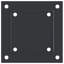 Post Bases Square 4 Pcs Anthracite Powder-Coated Steel-437105951