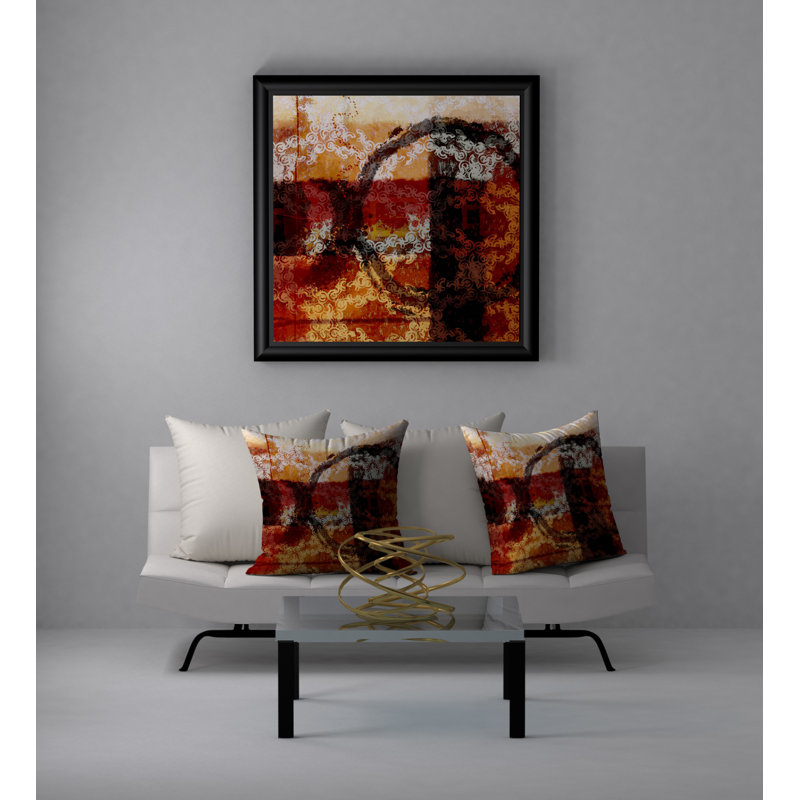 Housse de coussin carrée/insert, 20 po x 20 po
