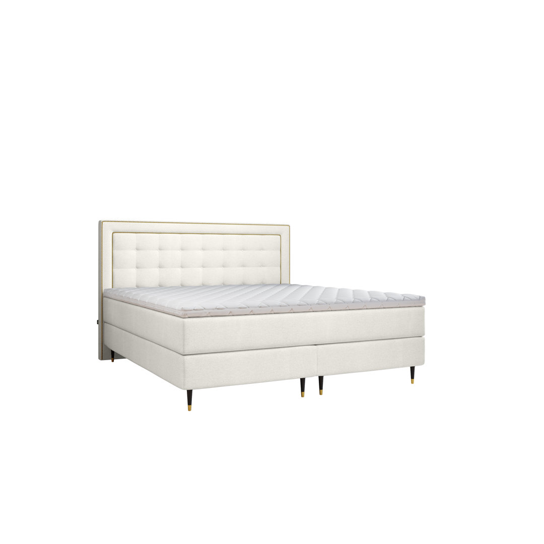 Boxspringbett Athema mit Topper und Bettkasten