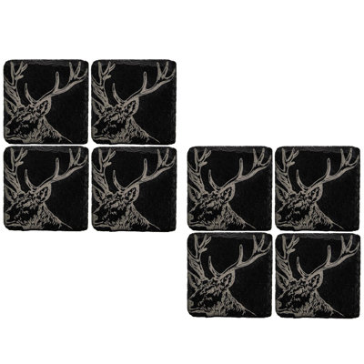 Square 8 Piece Coaster Set