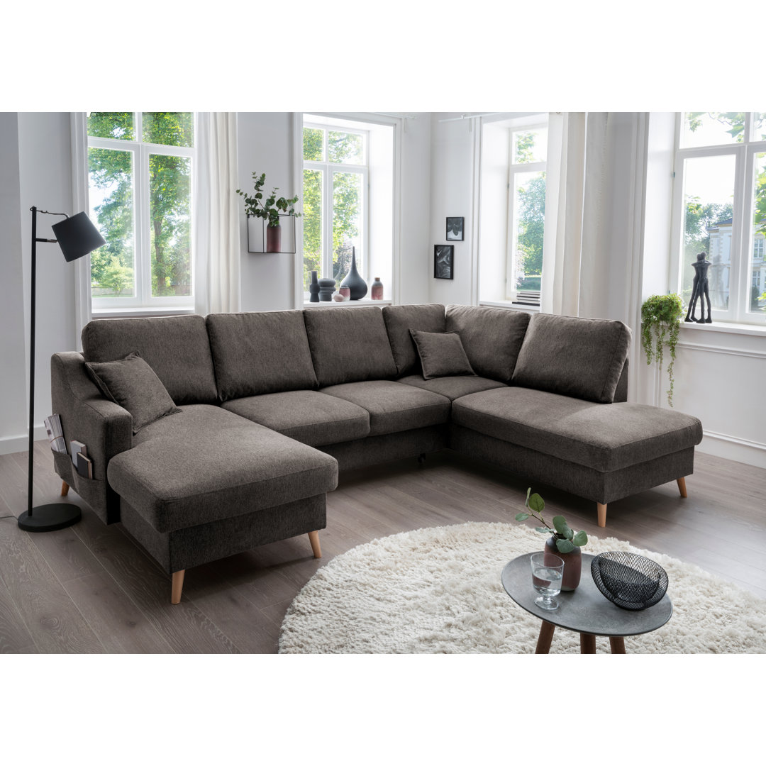 Ecksofa Emerich mit Bettfunktion