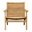 Janine Teak Outdoor Occasional Chair