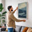 Mountains Under Snow Scandinavian - Wrapped Canvas-922761706-922761701