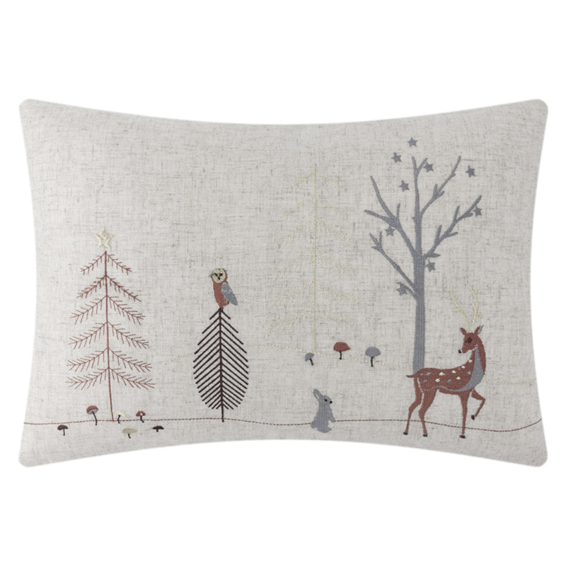 Housse de coussin de Noël décorative avec housse de coussin décoratif
