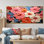 Hibiscus coloré, fleurs, harmonie florale II - Hibiscus, art mural