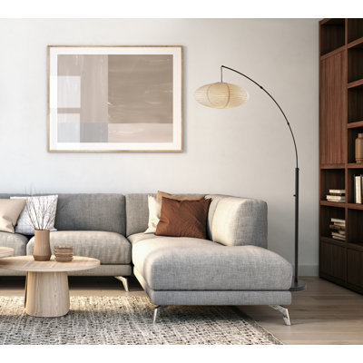 Lampe sur pied arquée 80 "Donne