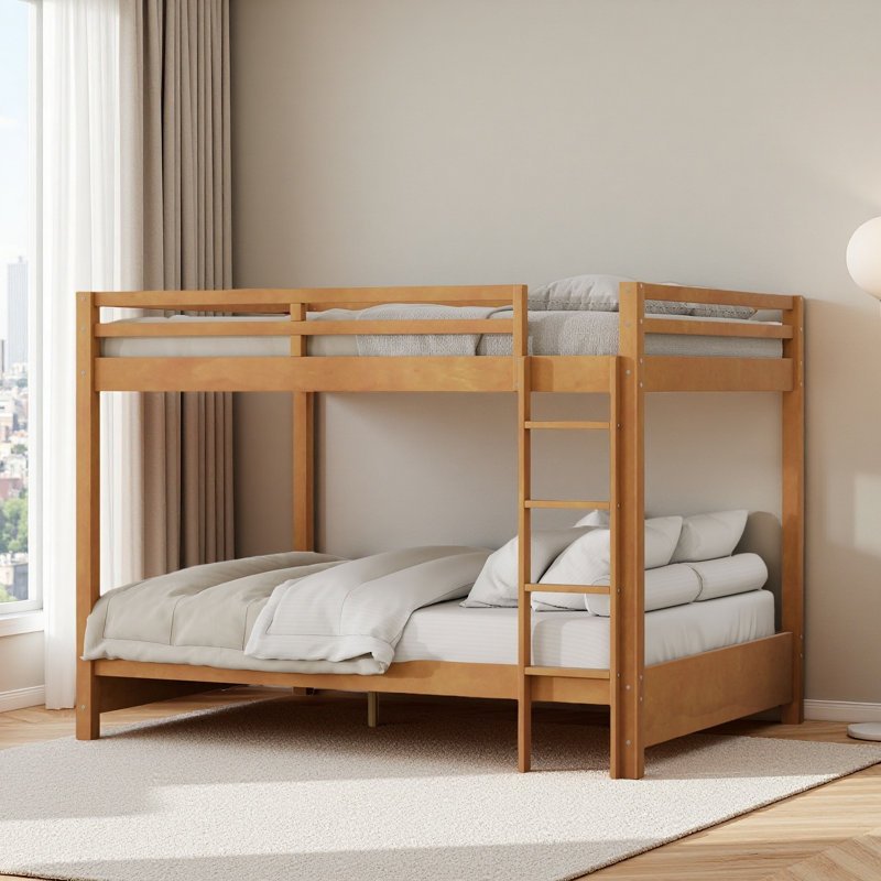 Queen Size Bunk Bed, Wood