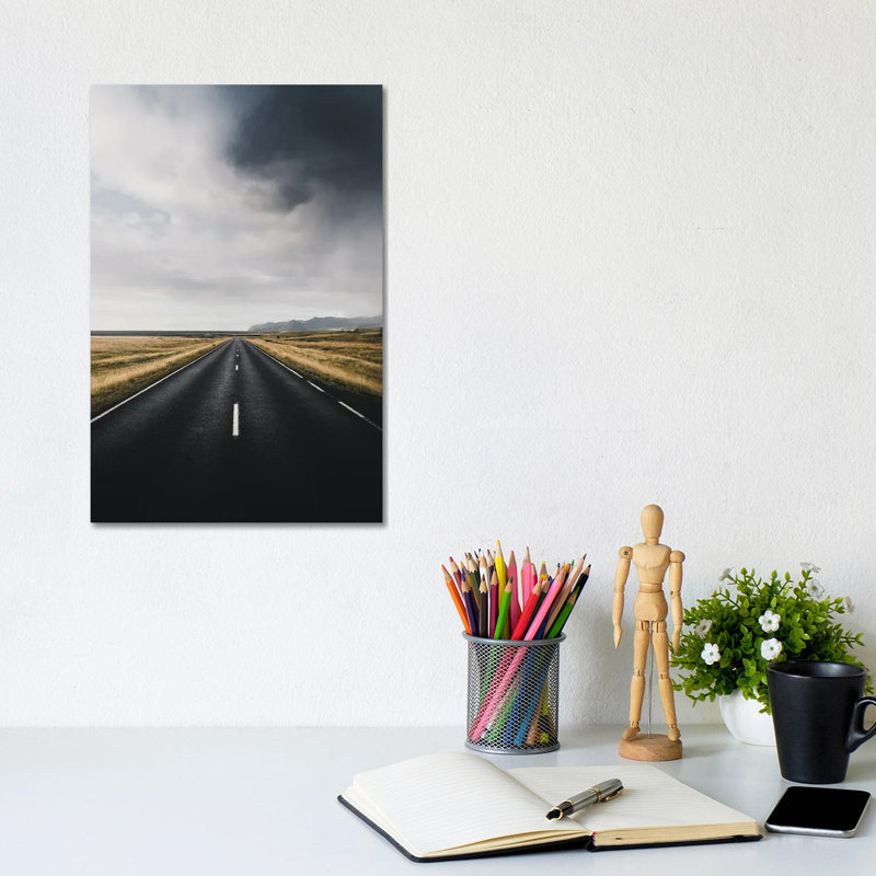 The Way Out by Design Fabrikken - Wrapped Canvas Painting, 20.32 cm H x 30.48 cm W