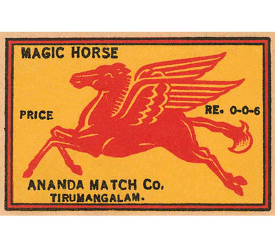 « magic cheval », affiche rétro