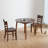 Jeremya Solid Wood Modern Round Dining Table-1007591113