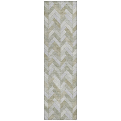 Machine Washable Indoor/Outdoor Matteson ACN2297 Geometric Rug