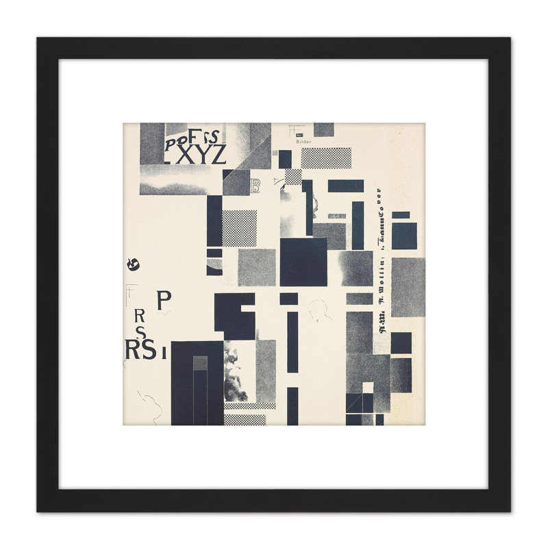 Composite Dada by Kurt Schwitters - Single Picture Frame Painting