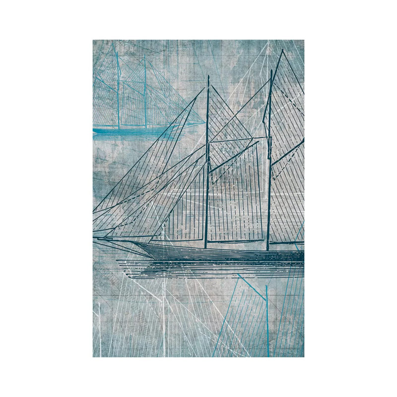 Daniela's Sailboat III by Aimee Wilson - Wrapped Canvas Print, 101.6 cm H x 66.04 cm W x 3.175 cm D