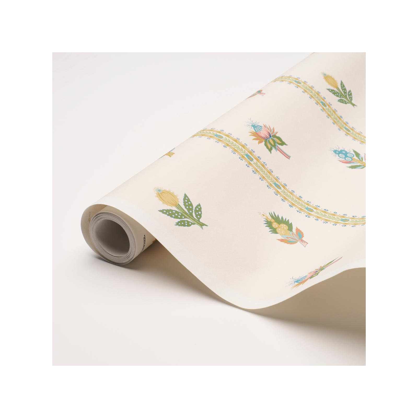 Les Fleurs Exotiques Wallpaper, Citron