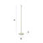 Romeir 131cm Matte Traditional Floor Lamp