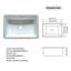 Dessus de meuble-lavabo en marbre 31 pouces-662234019