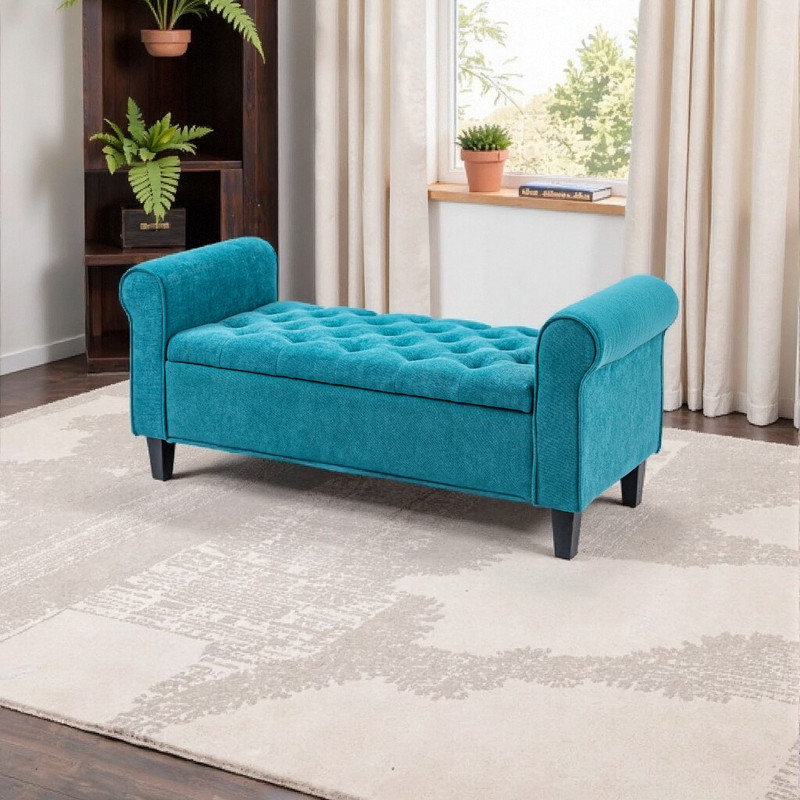 Lark Manor Upholstered Storage Bench - Thumbnail 2