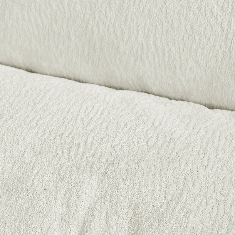 Velvet Convertible Sleeper Chair, Beige