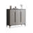 Gray Aluminum Shoe Storage