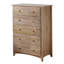 Nouveau style Shaker en bois massif, l 35 po x H 50 po, finition antique-424238489