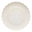 Cristal Round Platter, White