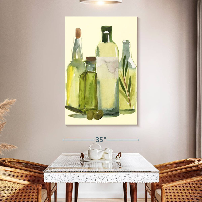 Yarlin Olive Oil Set I, 51" H x 34" W